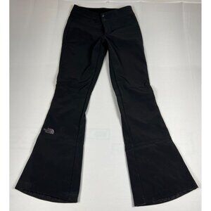The North Face Women M Black WindWall Softshell Flare Leg Bootcut Snow Pants